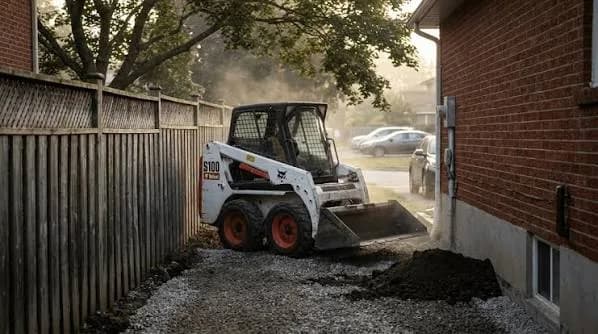 Inne Wynajem miniładowarki Bobcat S100